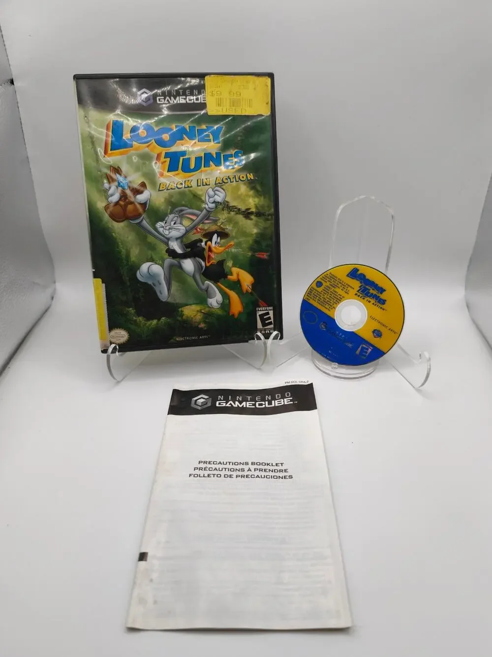 Looney Tunes Back in Action GameCube no manual Tested